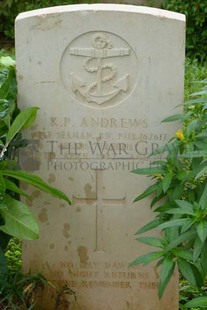 TRINCOMALEE WAR CEMETERY - ANDREWS, KENNETH PETER